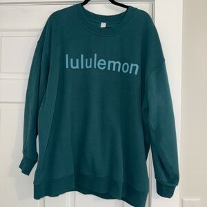 Lululemon Green Sweatshirt